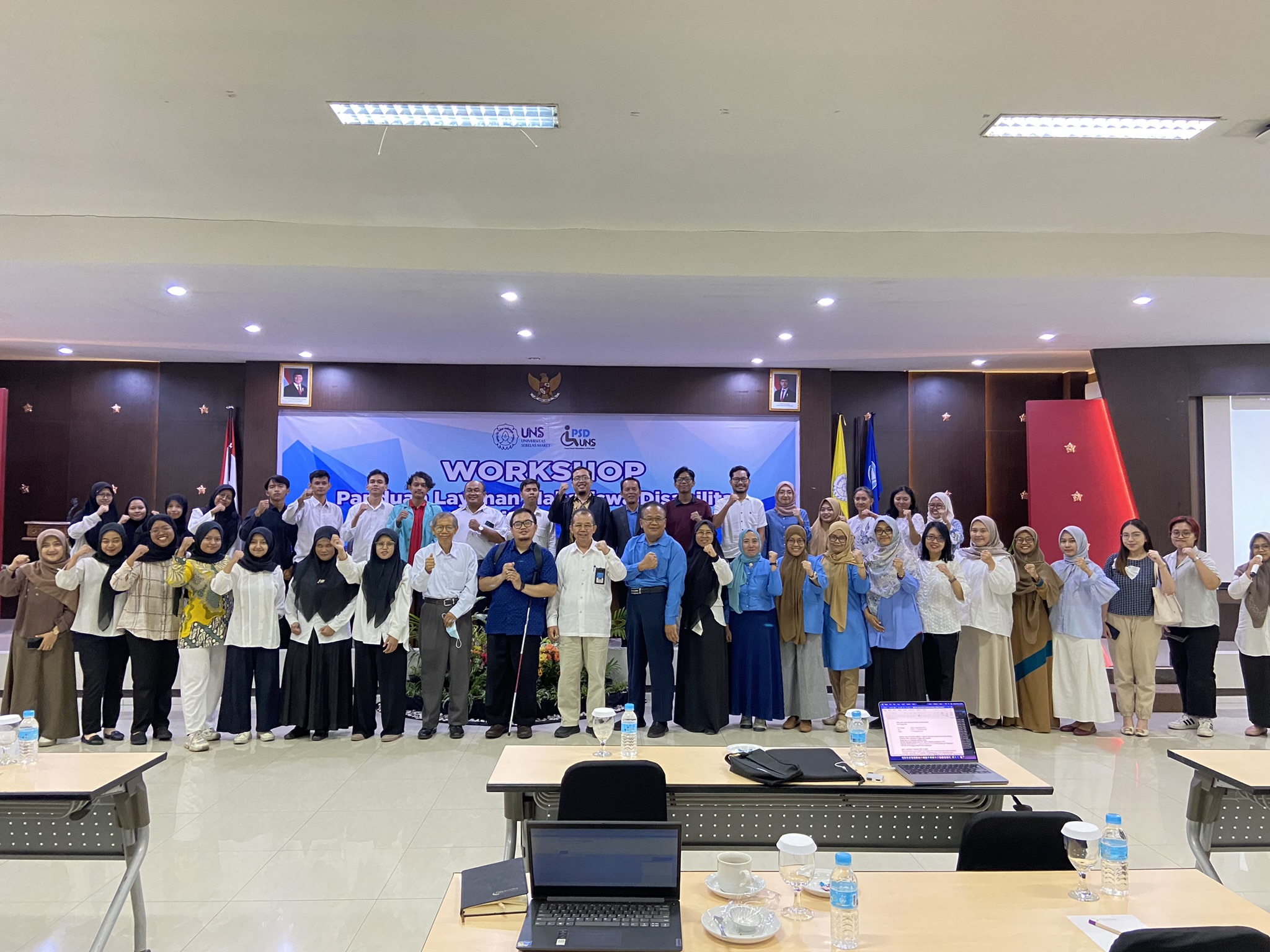 PSD LPPM UNS Gelar Workshop Penyusunan Panduan Layanan Mahasiswa Disabilitas, Libatkan Pimpinan Fakultas