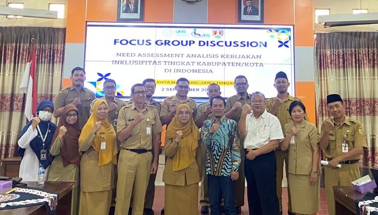 PSD LPPM UNS Laksanakan Penelitian Roadmap Kebijakan Inklusif Disabilitas di Kota Magelang