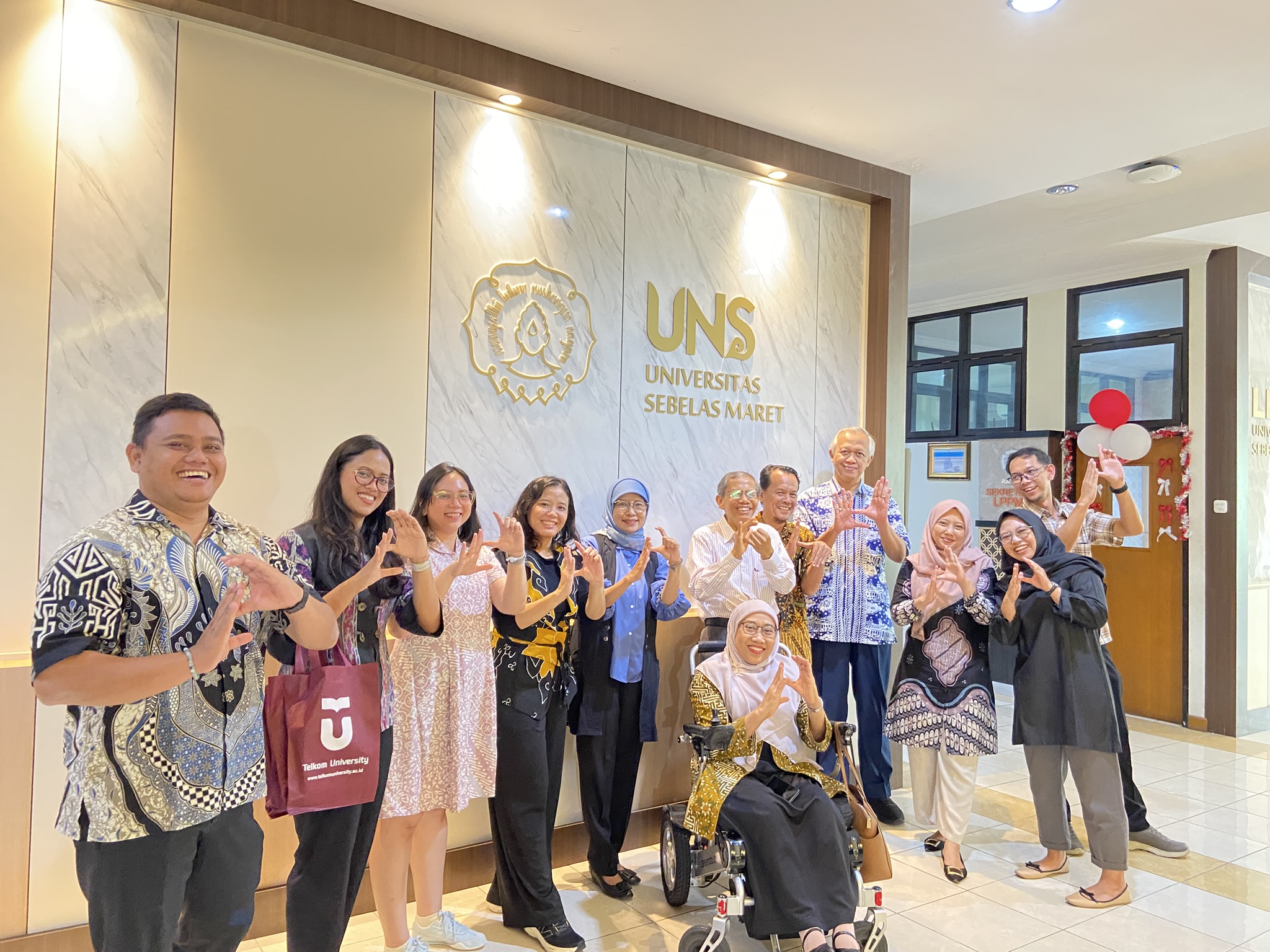 Telkom University Kunjungi PSD LPPM UNS untuk Perkuat Kolaborasi Inklusi dan Pengembangan Layanan Disabilitas